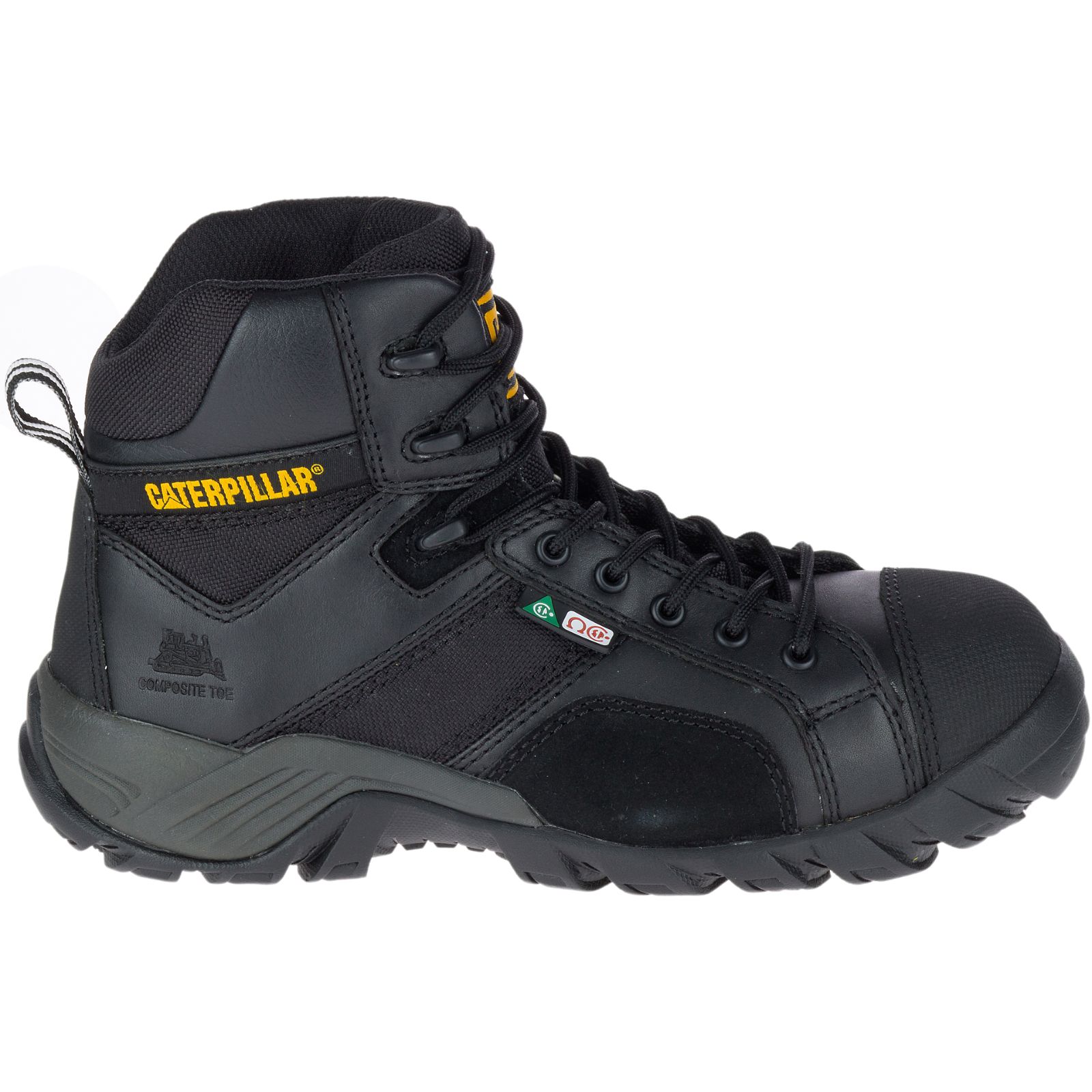 Caterpillar Argon Hi Composite Toe Csa - Womens Work Boots - Black - NZ (308CBGIAO)